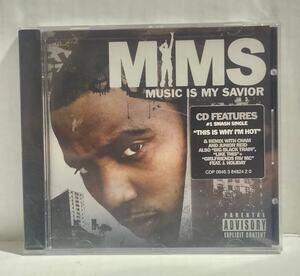 MIMS Music Is My Savior CD 2007 Factory Sealed Hype Sticker Explicit